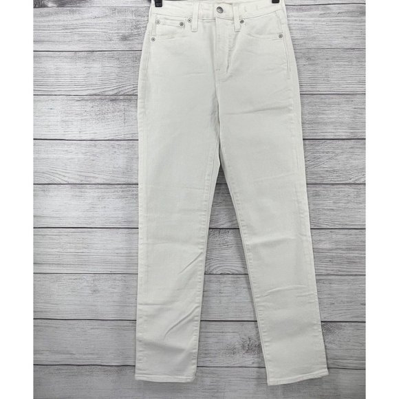 New Madewell  Sz 23 The Perfect Vintage‎ Jean Tile White - Picture 1 of 8